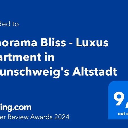 Panorama Bliss - Luxus Apartment In Braunschweig'S Altstadt Экстерьер фото